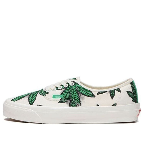 

Кроссовки og authentic lx 'sweet leaf - white' Vans, белый
