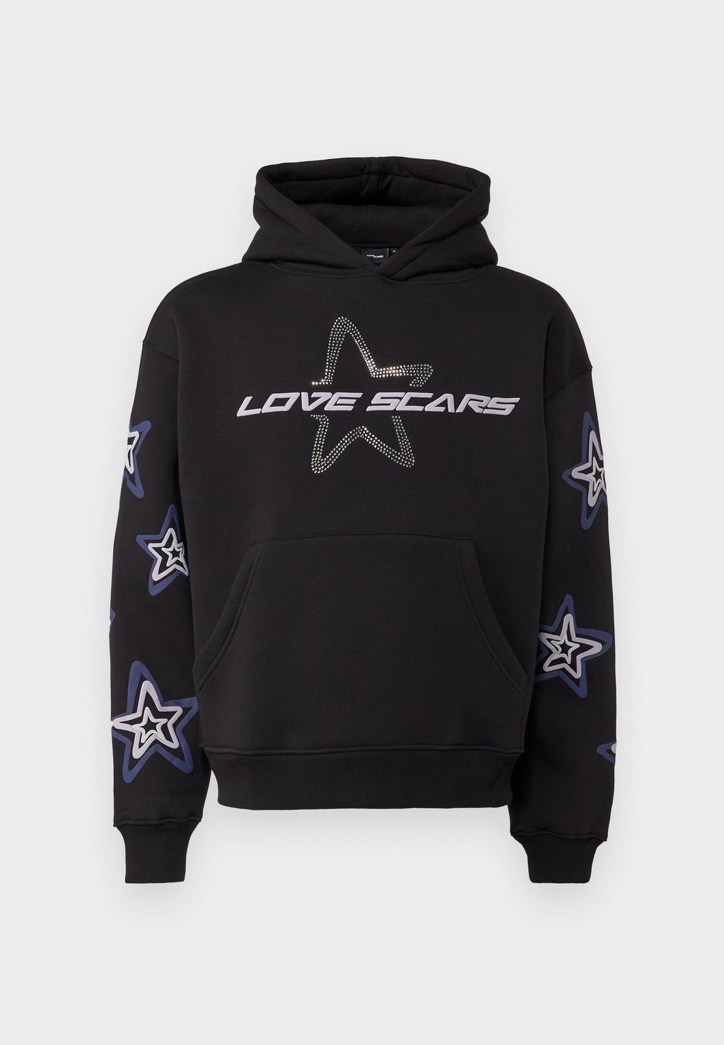 

Толстовка SKETCHED STAR HOODIE UNISEX Love Scars, черный