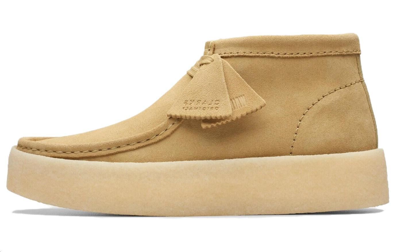 

Кроссовки clarks Originals Wallabee Cup Suede Boot, коричневый