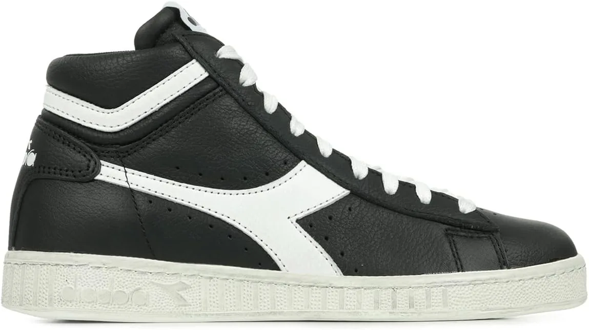 Кроссовки Diadora Unisex Game L High Waxed High Trainers, черный