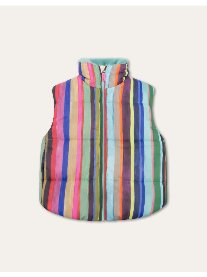 

Oilily Уютный жилет зеленого цвета