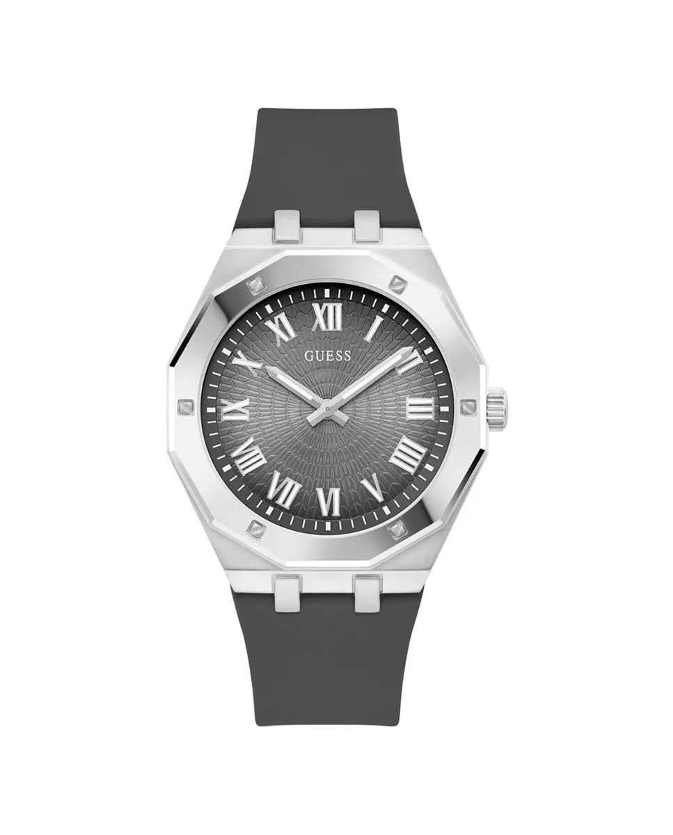 

Мужские часы Asset GW0663G1 с силиконовым и черным ремешком Guess, черный