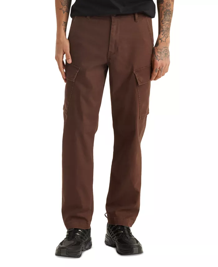 

Мужские грузовые брюки XX Standard Taper Relaxed Fit Levi's, коричневый