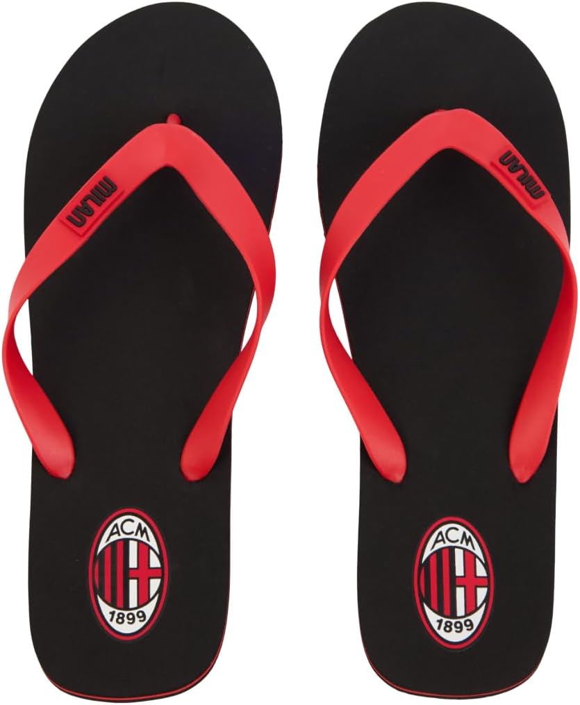 

Классические летние пляжные туфли A.C. Milan для мужчин и женщин, черный