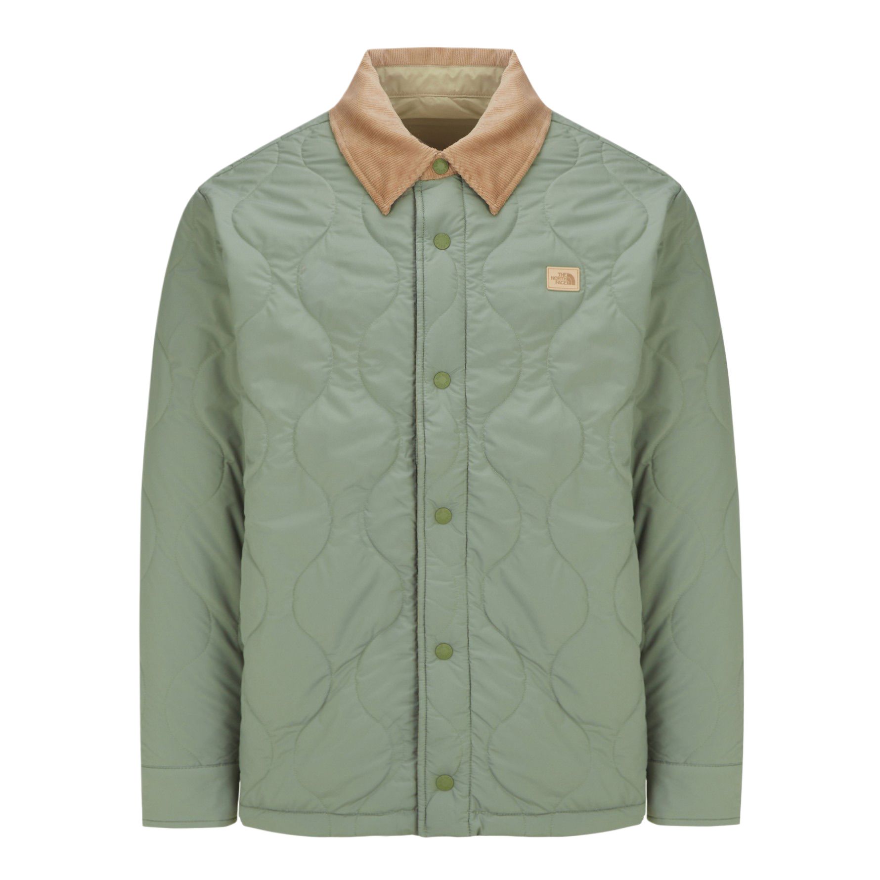 

THE NORTH FACE Мужская стеганая куртка CAMPER светло-зеленого цвета, Зеленый, THE NORTH FACE Мужская стеганая куртка CAMPER светло-зеленого цвета