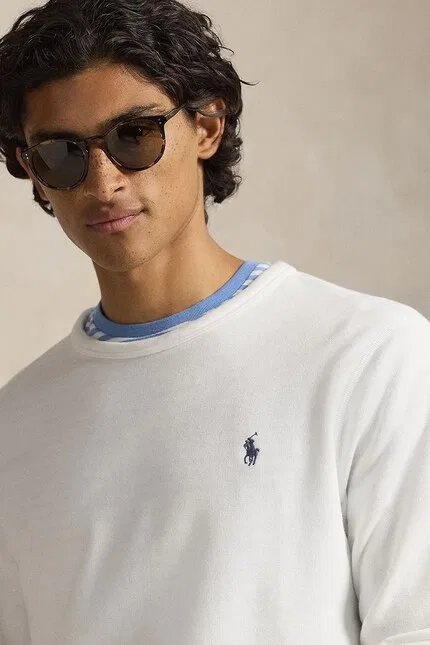 Худи Polo Ralph Lauren, белый — фото 4