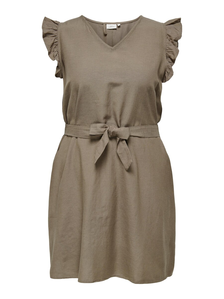 

Мини платье ONLY Carmakoma Dress JUPITER, коричневый