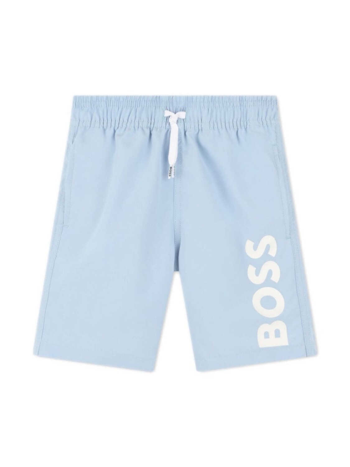 

BOSS Kidswear плавки-шорты с логотипом, синий