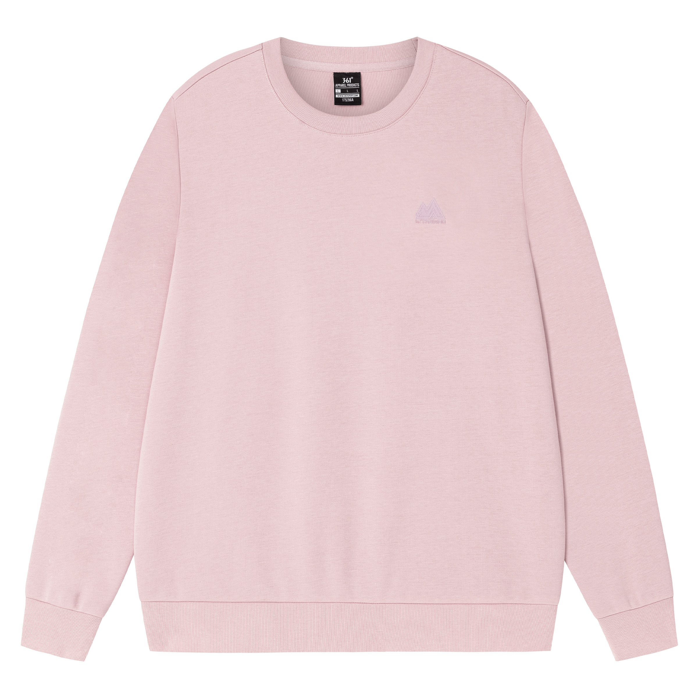 

Свитшот Unisex Crew Neck Moderate Regular 361°, renewal розовый