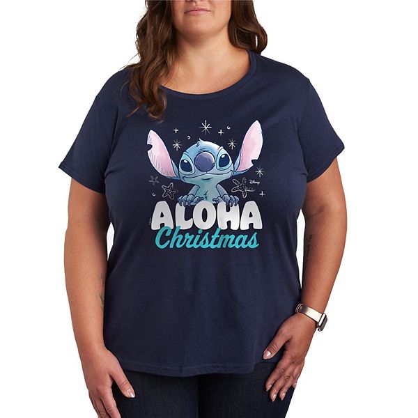 

Футболка Lilo and Stitch Aloha Christmas plus size Disney