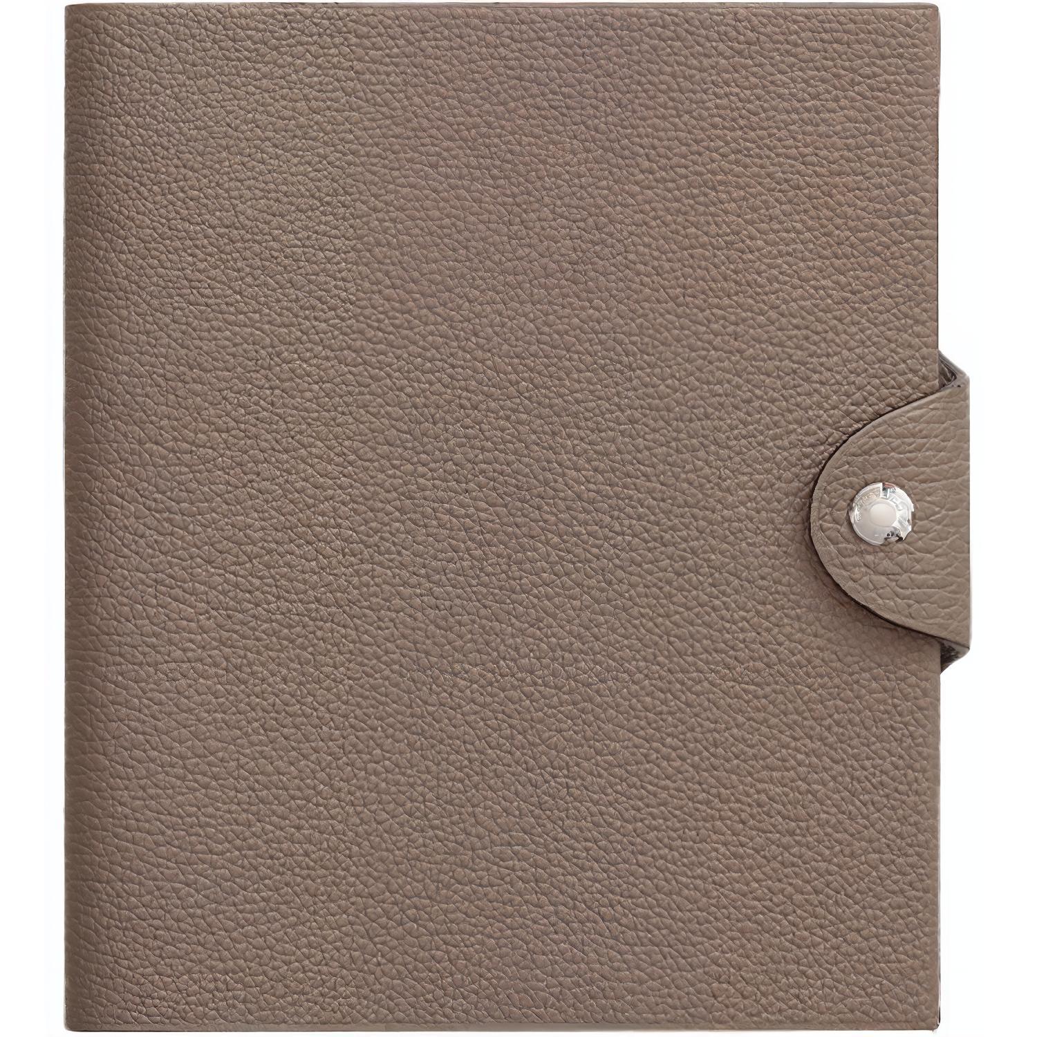 

HERMES Сумка для хранения из телячьей кожи Togo унисекс 18 этап серый слон