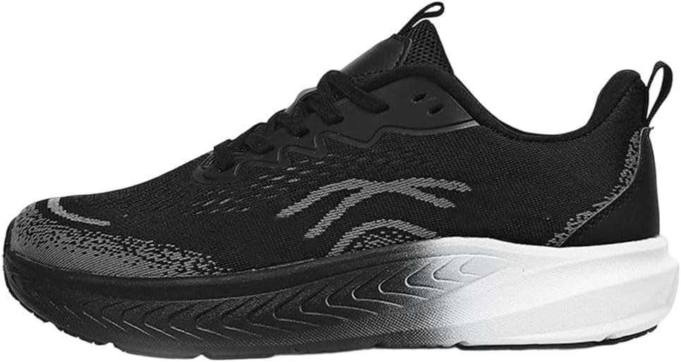 

Мужские кроссовки Дышащие Легкие Нескользящие Комфортные Мягкие Повседневные Для активного отдыха и спорта Generic, черный