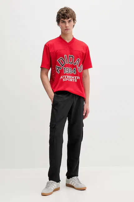 Футболка с принтом T-shirt Adidas Originals, красный — фото 2