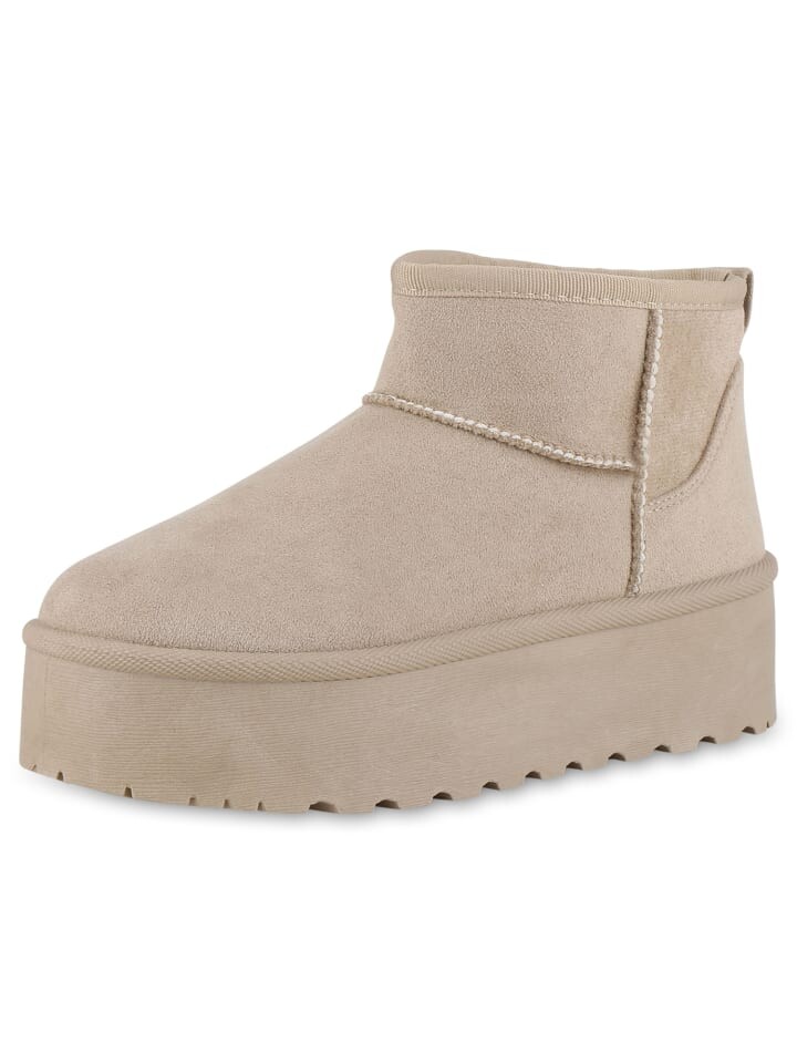 Ботильоны VAN HILL Winter Boots Amara, бежевый
