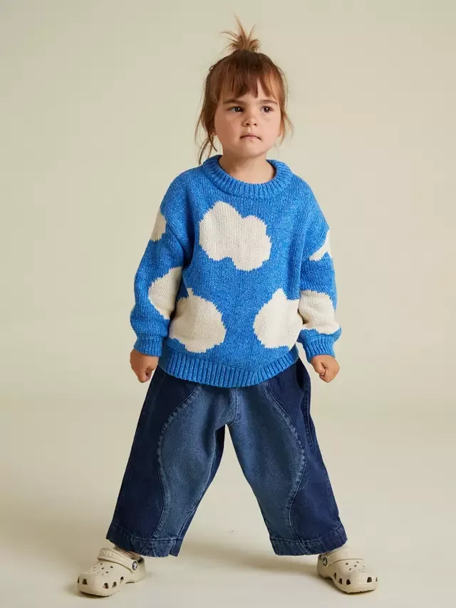 Детский джемпер Ottie Cloud Jumper, Sky Claude & Co