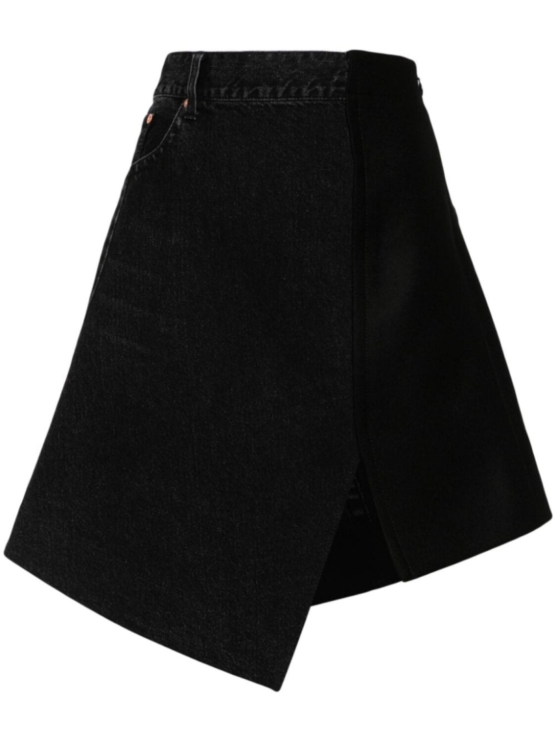 

Sacai асимметричная юбка, черный