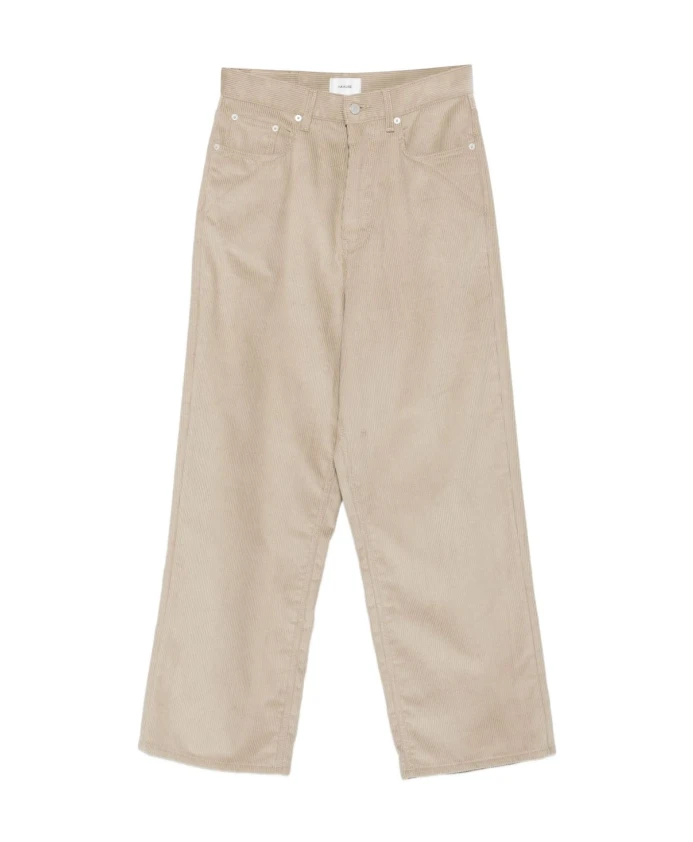 

Бежевые вельветовые джинсы с пятью карманами Haikure, бежевый