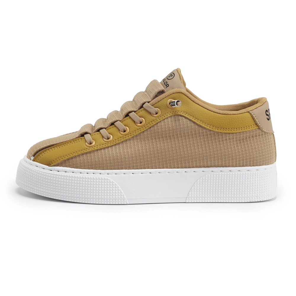 

TOM TAILOR Мужские низкие скейтерские кеды цвета хаки, цвет Khaki