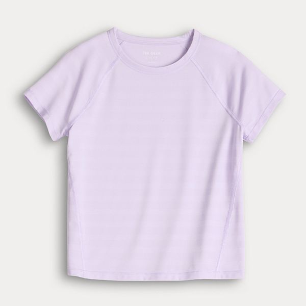 

Футболка для девочек 7-16 лет adaptive performance Tek Gear, Enlighten Purple