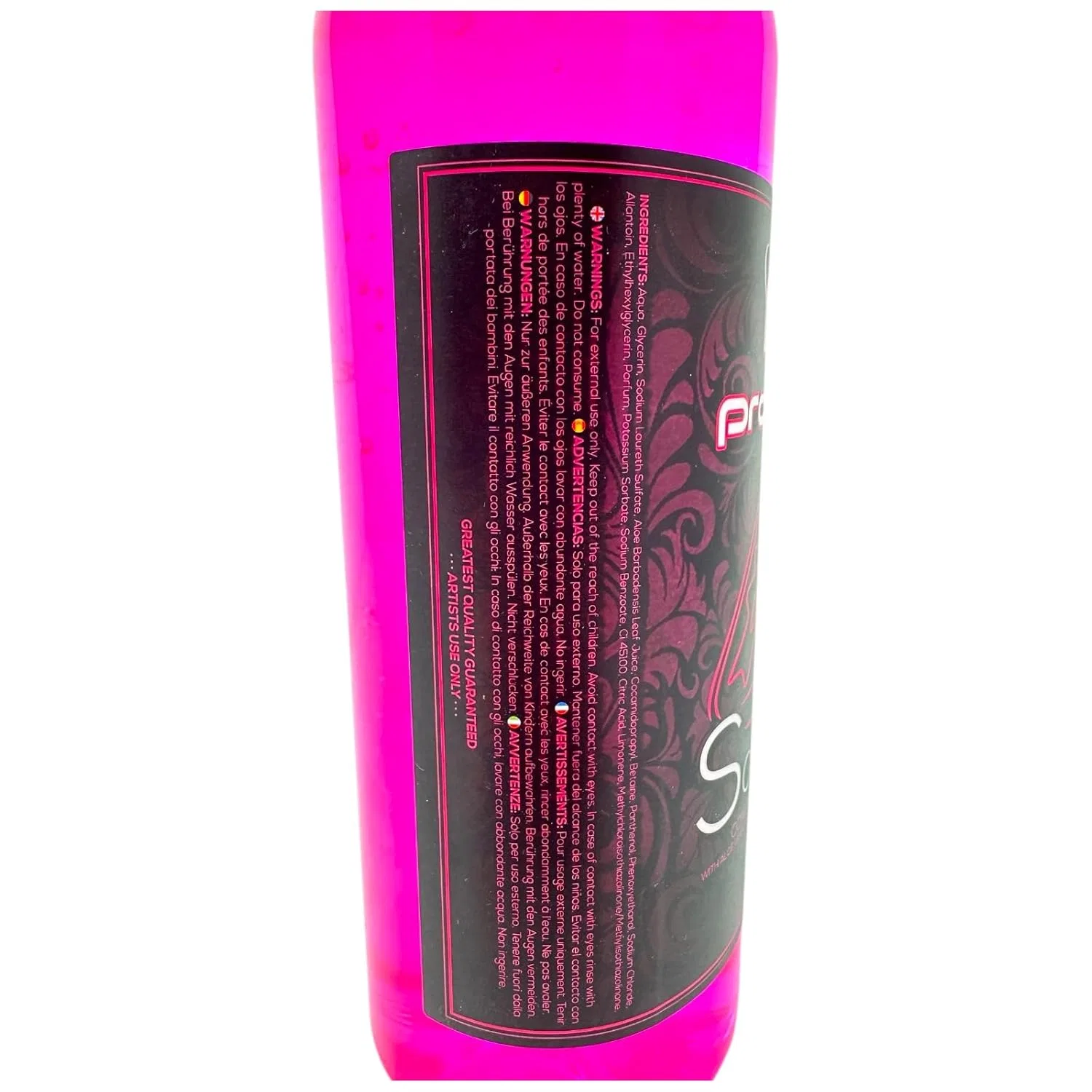Концентрат розового мыла Proton Pink Soap XXL, 1 литр Tattoo [Inkgrafix] Piercing — фото 3