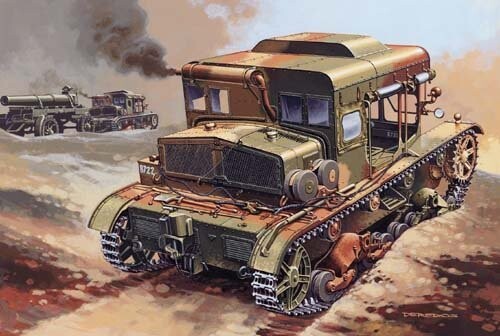 

Mirage, Артиллерийский тягач C7P, Модельный комплект, 12+