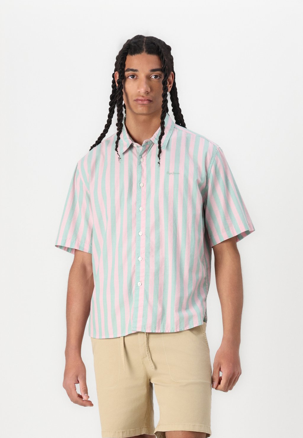 

Рубашка COLLIN Pepe Jeans, зеленый