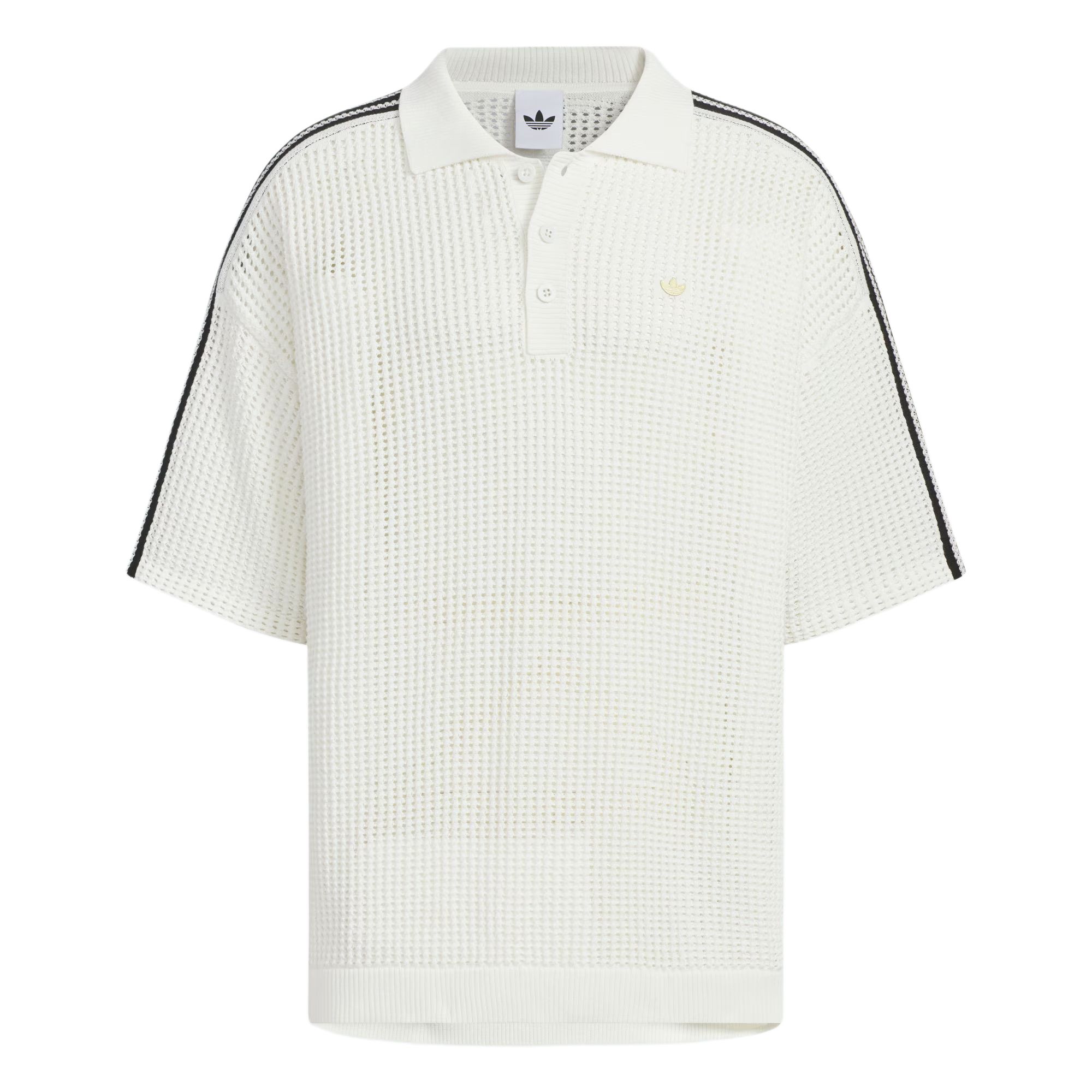 Поло SS25 мужская Adidas Originals, белый