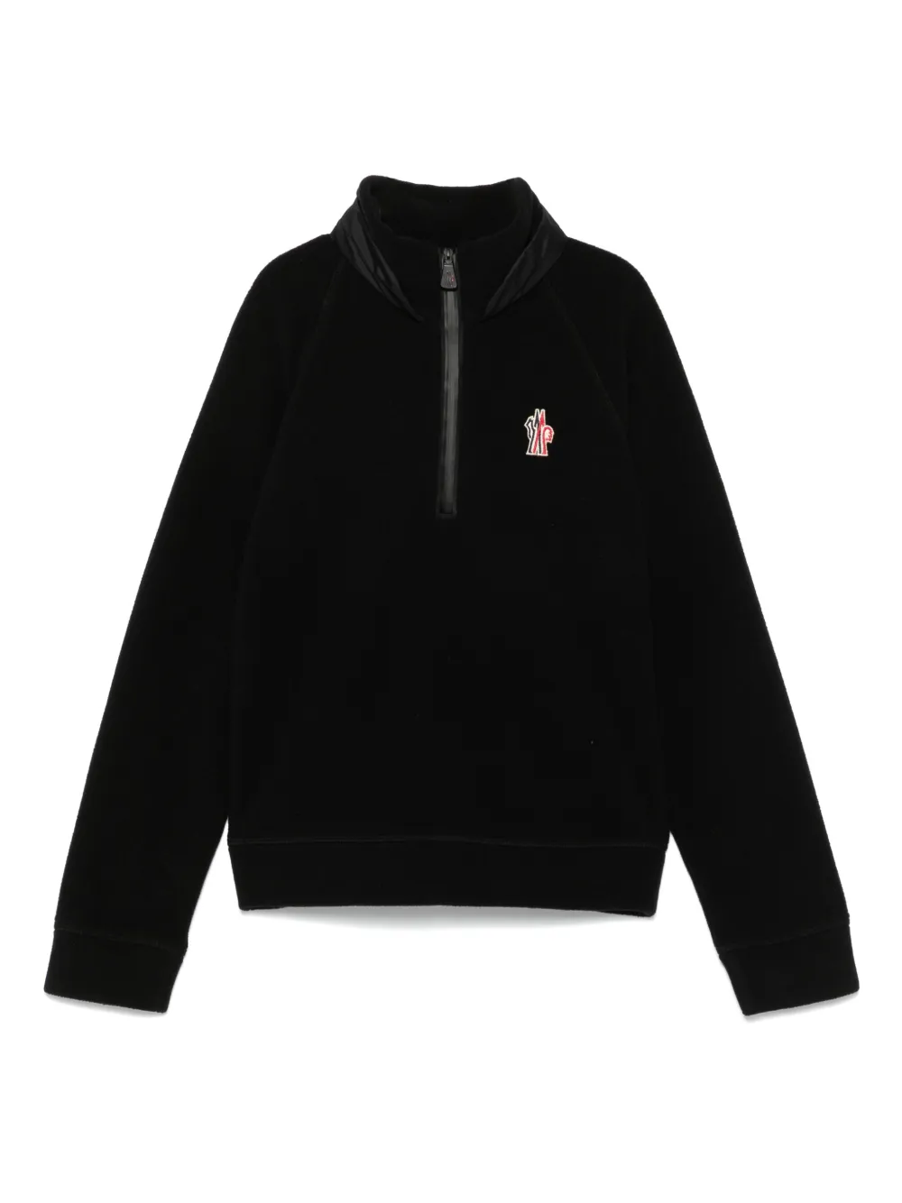 

Флисовая толстовка MONCLER GRENOBLE KIDS, черный