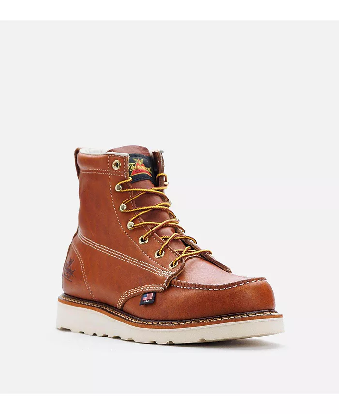 Мужские рабочие ботинки American Heritage 6" Tobacco Moc Toe Thorogood, коричневый — фото 2