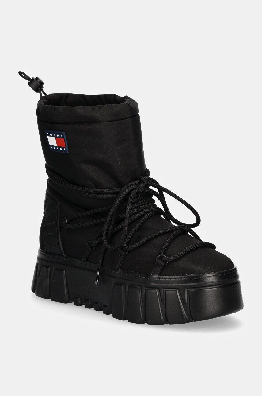 

Зимние ботинки Tommy Jeans TJW HYBRID BOOT, черный