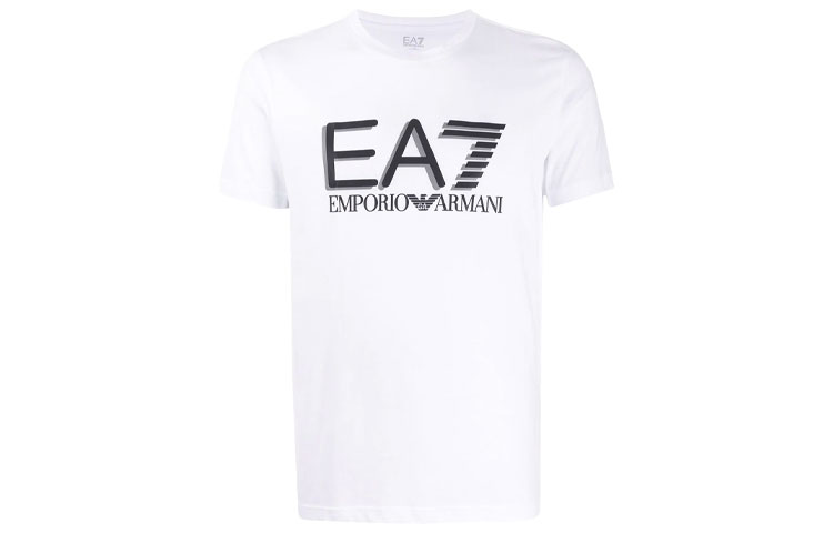 

EMPORIO ARMANI Футболка мужская белая, Белый, EMPORIO ARMANI Футболка мужская белая