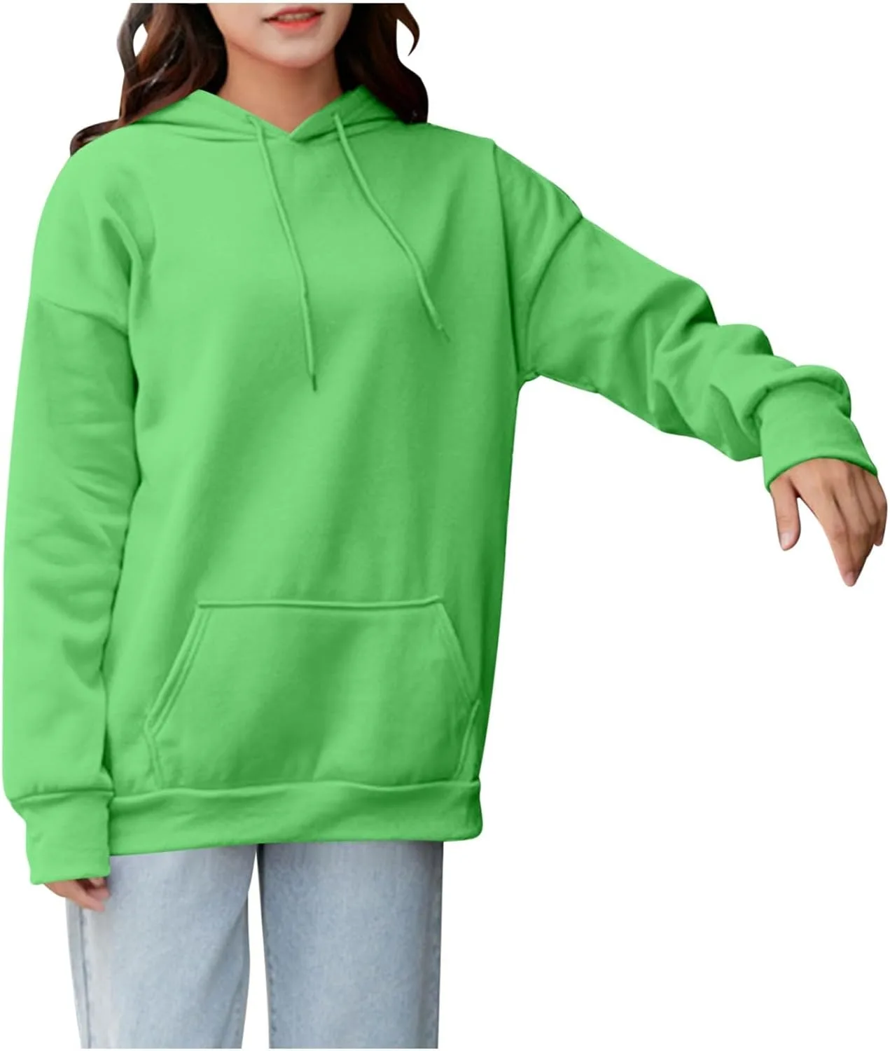 

Толстовка с капюшоном для женщин, багги, облегченная OTSANT