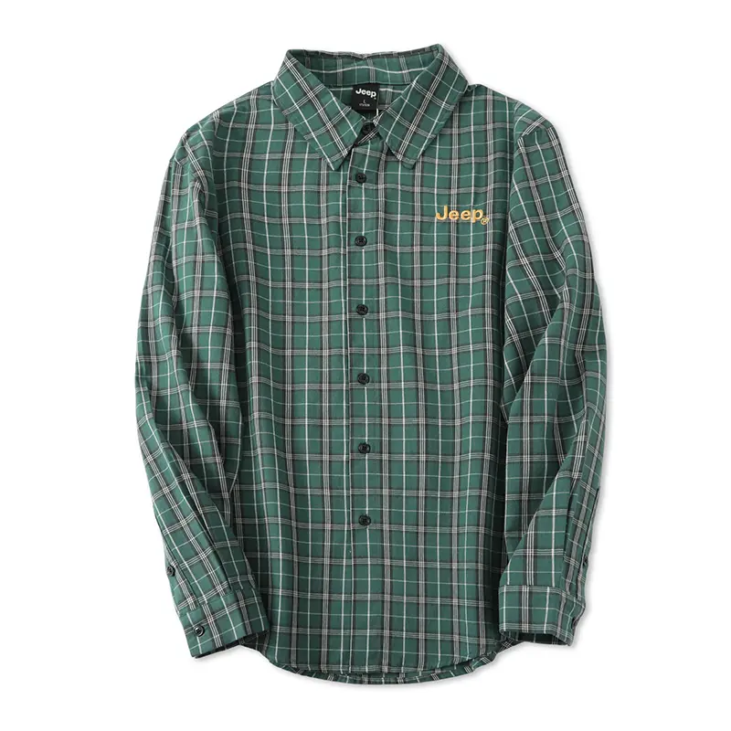 

Рубашка мужская с лацканом Moderate Jeep, оливково-зеленый