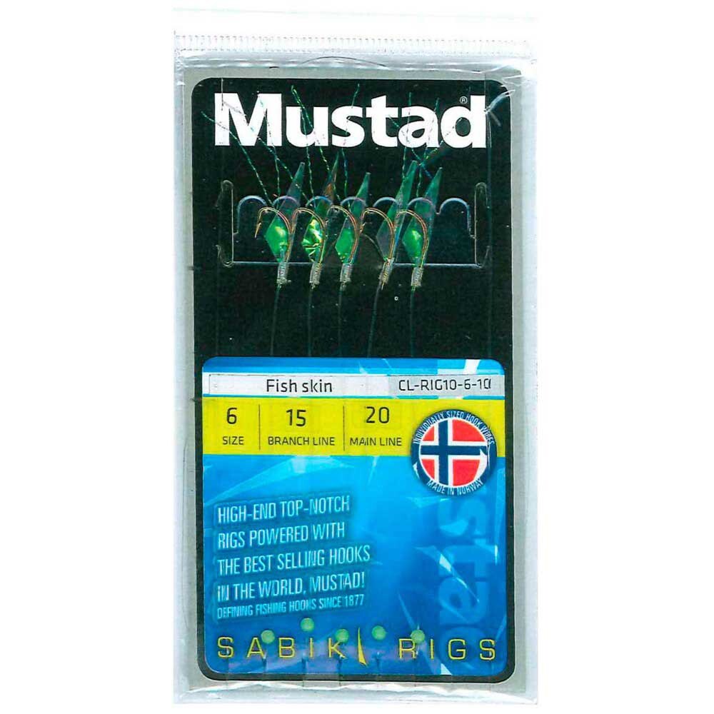 

Оснастки Mustad Fish Skin, золотой
