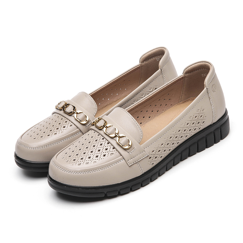 Cigna Женские повседневные туфли-лодочки светло-серые, цвет Light Gray — фото 2