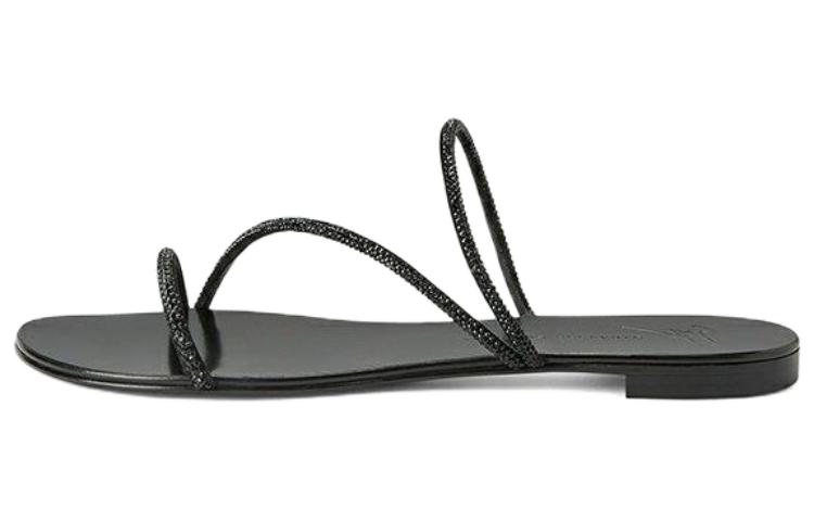 Сандалии Julianne Flat женские Giuseppe Zanotti, Black