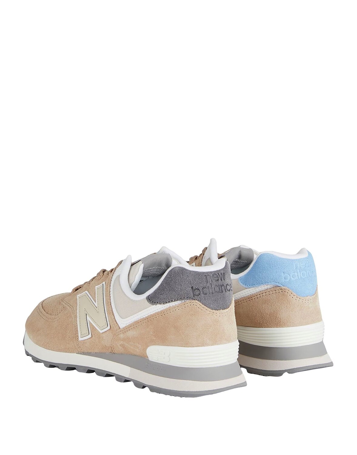 Кеды New Balance, бежевый — фото 3