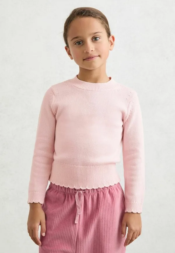 Афина, Джемпер с гребешком Reiss, Light Pink