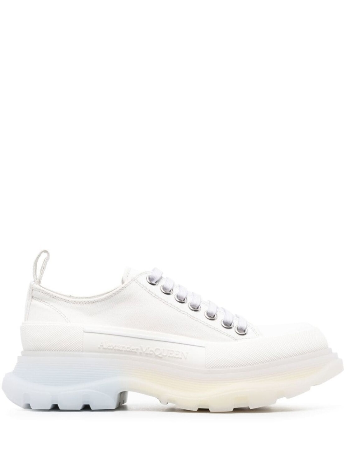 Alexander McQueen туфли на шнуровке, белый