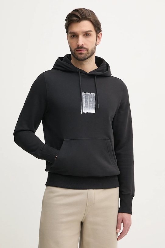 

Хлопковая толстовка Calvin Klein Jeans, черный