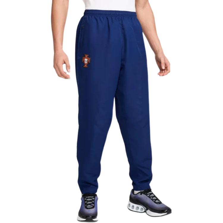 Nike Футболка Portugal 2004 Reissue Football Replica Tracksuit Bottoms Soccer Bottom Men's Vacuum Blue/University Blue — фото 3
