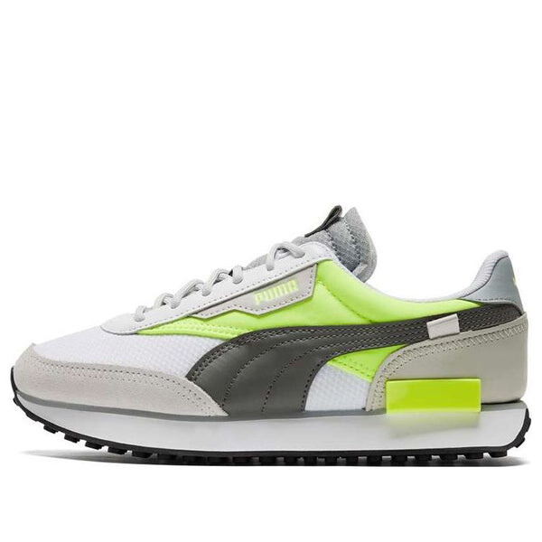 

Кроссовки future rider neon 'gray black yellow' Puma, серый