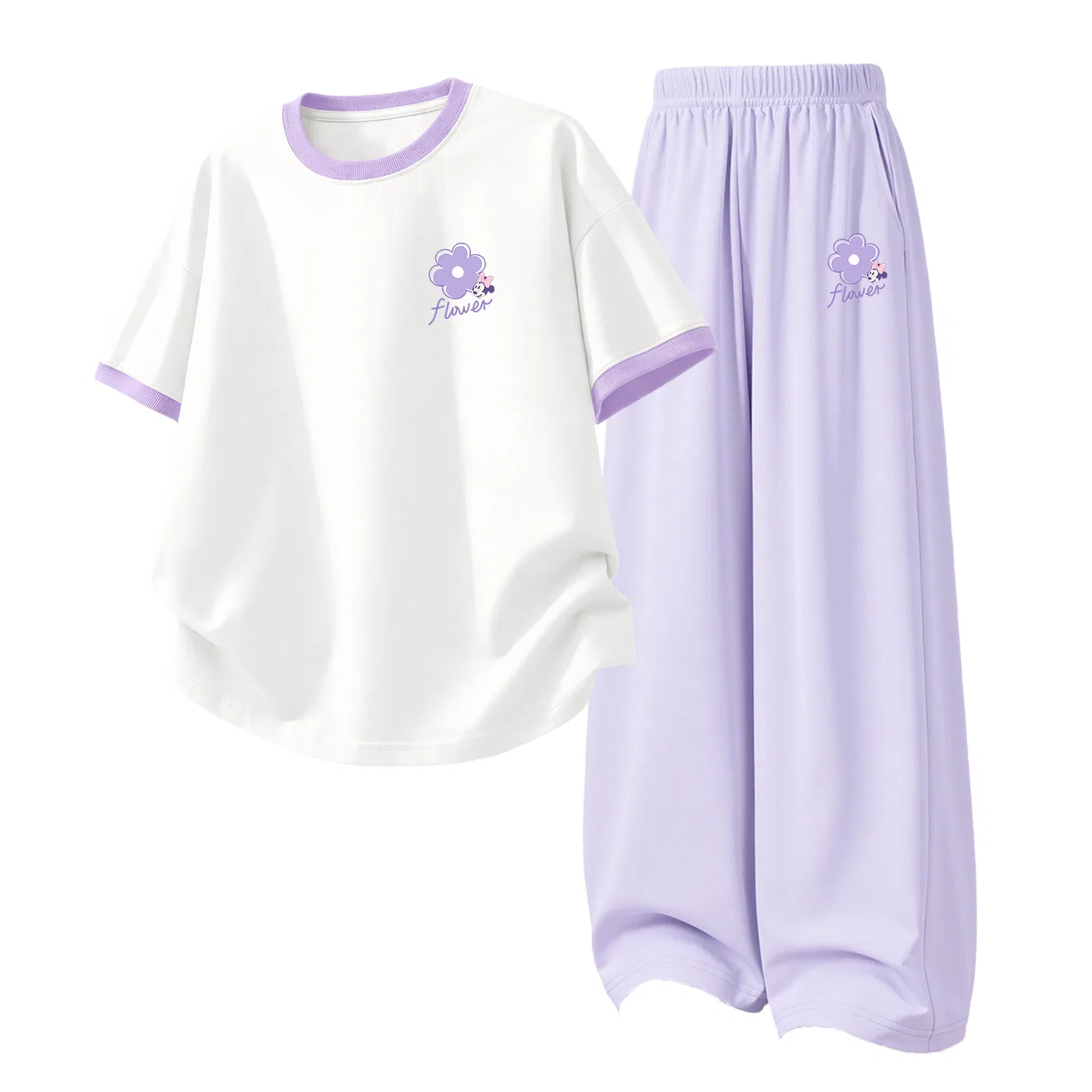 Детский спортивный костюм Disney Casual Sportswear Delorane K White Purple