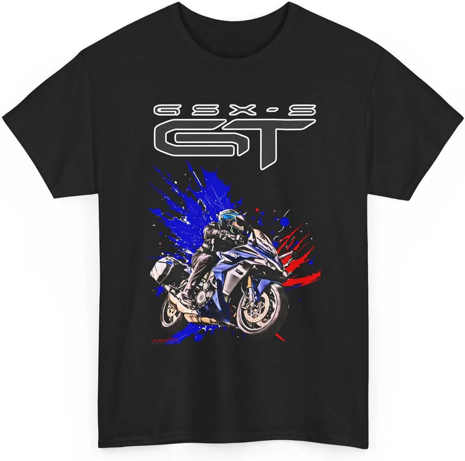 Футболка для владельцев GSX-S1000GT - высокотехнологичный туристический подарок - футболка для спортивного мотоцикла мощностью 150 л.с