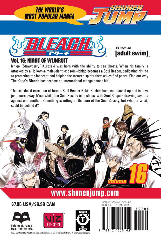 

Манга BLEACH Manga Volume 16
