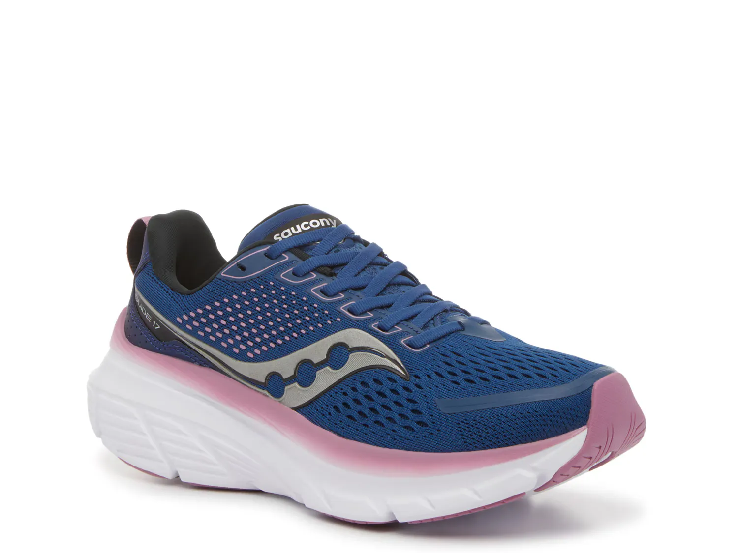 

Кроссовки Guide 17 Running Shoe Saucony, темно-синий/розовый