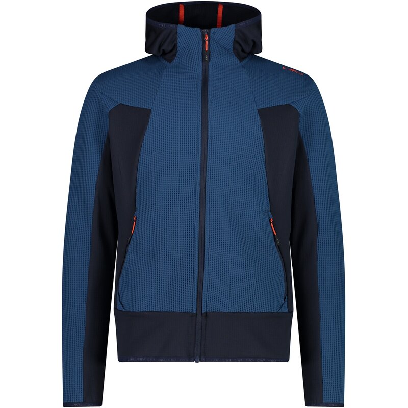 

Толстовка с капюшоном, мужская куртка с фиксированным капюшоном Cmp, цвет ocean