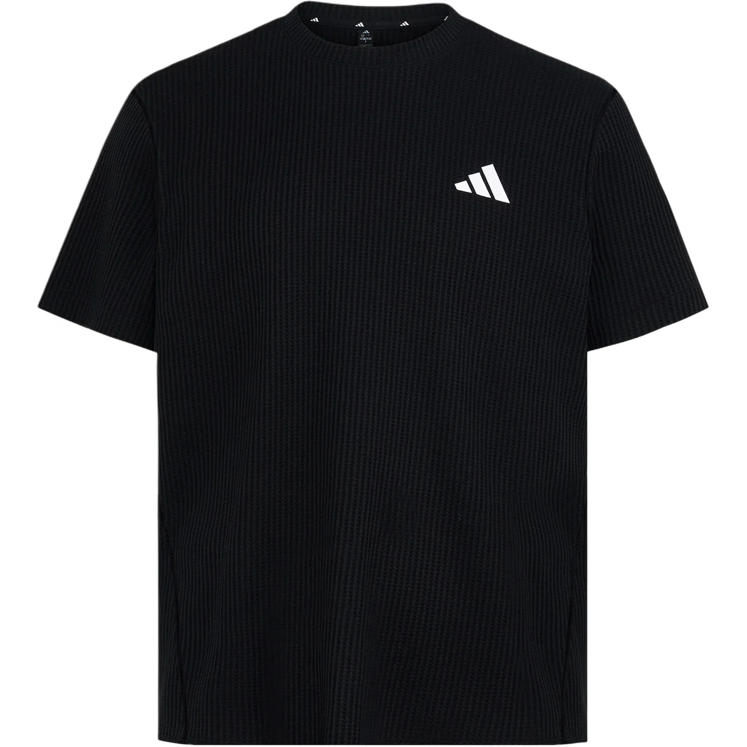 Футболка хлопковая Adidas черная