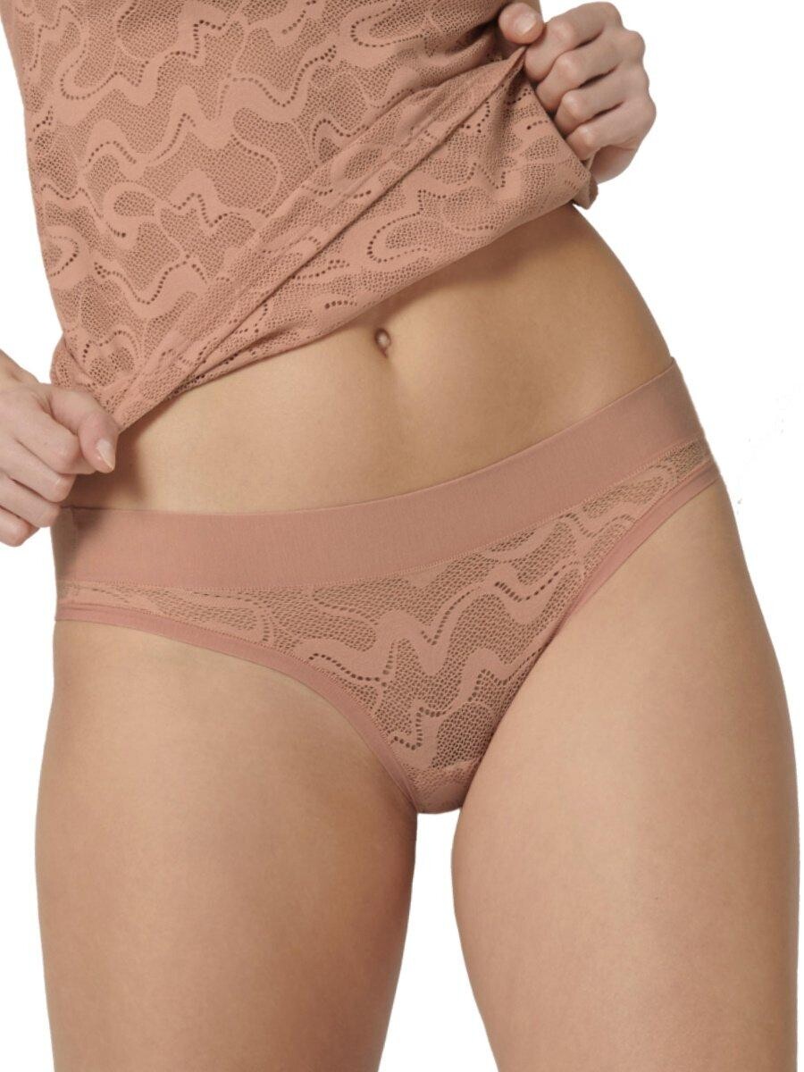 

Кружевные мини-брифы GO Allround Sloggi, розовый