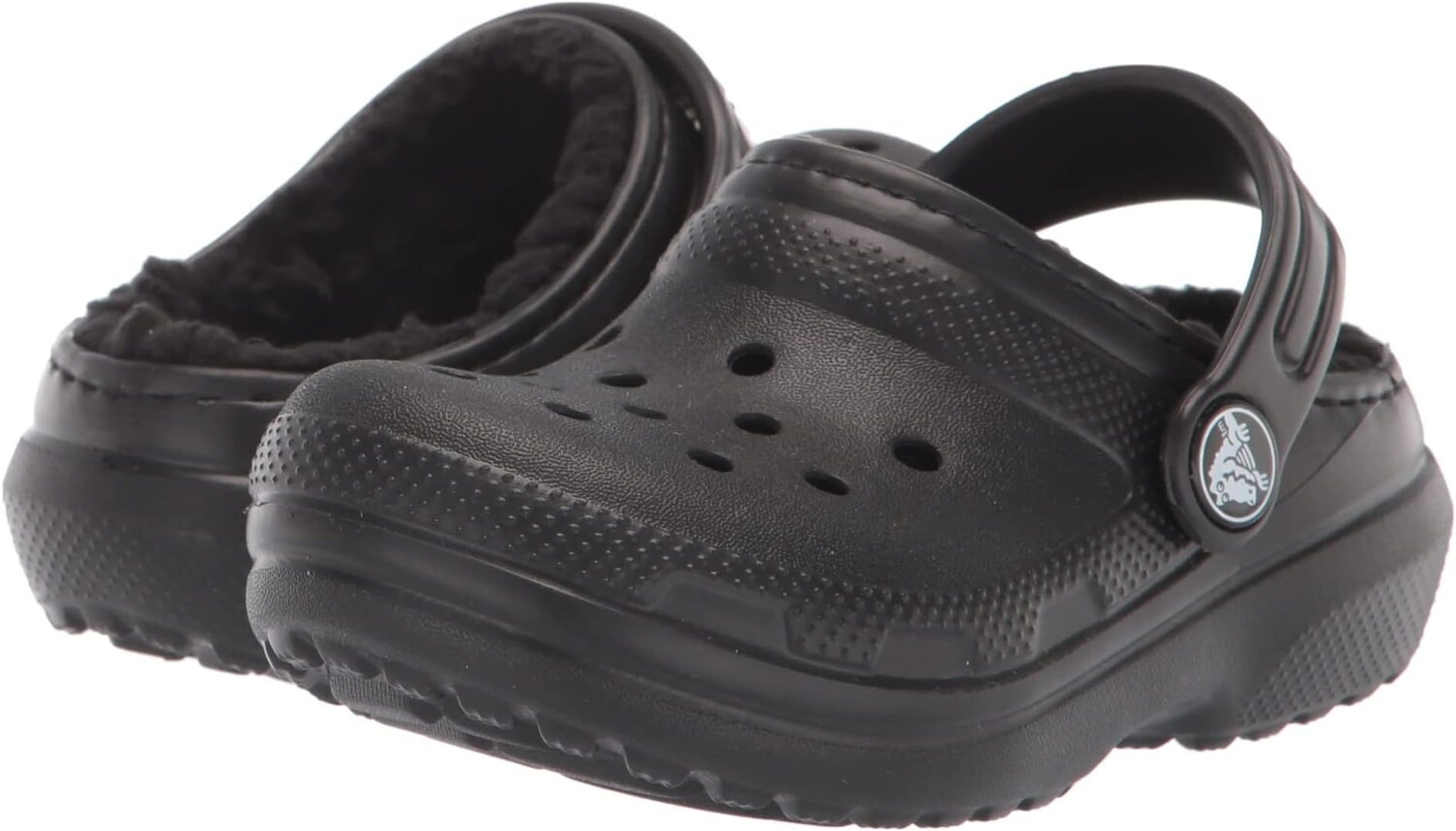 

Сабо Classic Lined Clog Crocs, цвет Black/Black